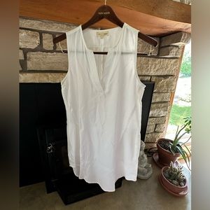 Cloth and Stone lightweight white summer dress
